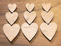 Cherry Heart Inlays