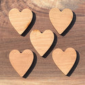 Cherry Medium Heart Inlays