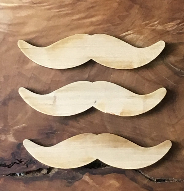 Cherry Mustache Inlays