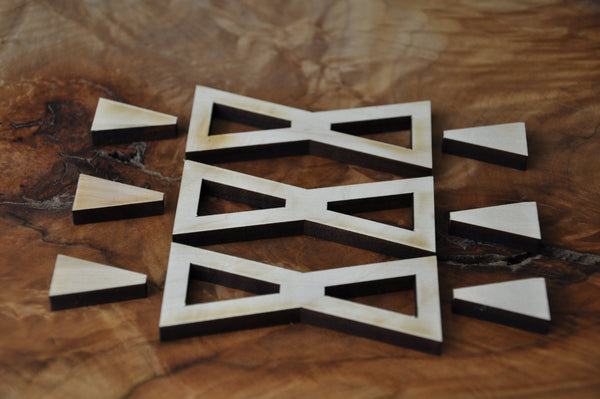 Inset Two-Tone Maple