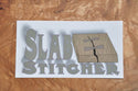 Slab Stitcher logo | Wooden and Metal  Inlays