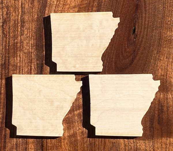 Maple Arkansas Inlays