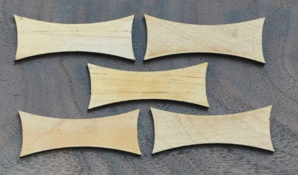 Maple Concave Small Inlays