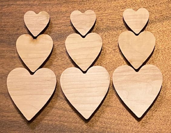 Maple Heart Inlays