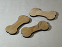 3-pack of chisel-free large maple dog bone inlays | Slab Stitcher