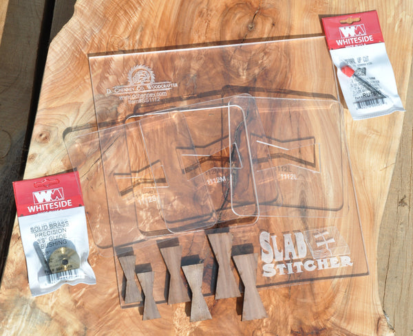 A sun shining on one of Slab Stitcher's Master Pack Starter Kits