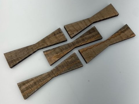 Limited Edition--1/4" Blu Maple Slimline Inlays (0805 Series)