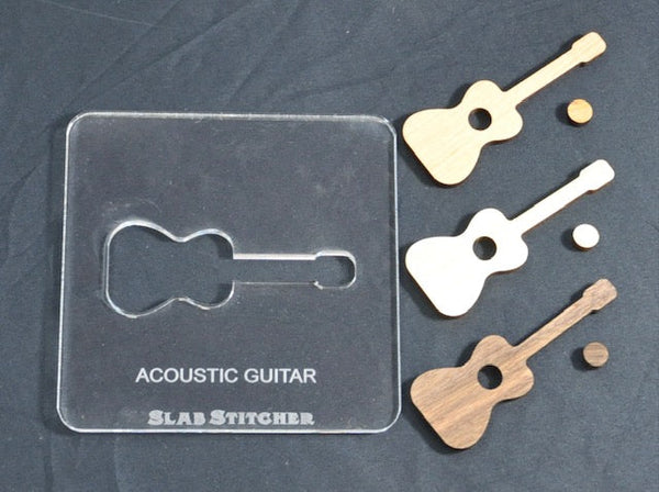 A Multi-Pack of Wooden Inlays for Slab Stitcher's Acoustic Guitar Expansion Pack