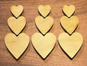 Osage Heart Inlays