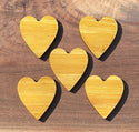 Osage Medium Heart Inlays