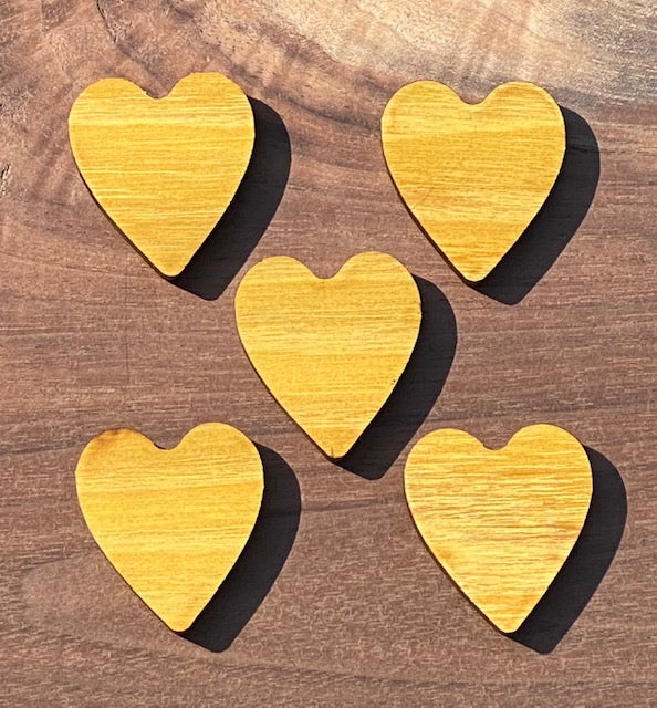 Osage Small Heart Inlays