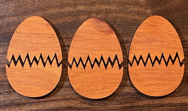 Padauk Easter Egg Inlays