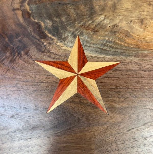 Star--1/8" 5 Point Segmented Star Inlays