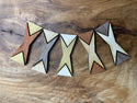 Two-Tone Bow Tie Inlays Switched