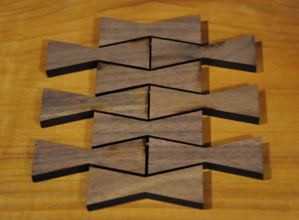 Bowtie--Small Bowtie Inlays (1112S Series)